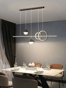 Axyaa Nordic Chandeliers Dining Room Light Fixture Ceiling Pendant Hanging Lamps