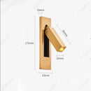 Axyaa LED Rotatable Wall Lamp USB Charging for Bedroom Reading Living Room