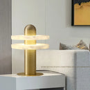 Axyaa Modern Marble Table Lamp Black Bedroom Living Room Art Lighting