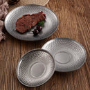 Axyaa Vintage Stainless Steel Double-layer Fruit Plate for Kitchen Tools