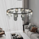 Axyaa Vintage Pendant Ceiling Chandelier for Indoor Dining Room and Living Room Lighting