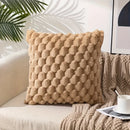 Axyaa Faux Fur Plush Pillow Cover for Sofa, Bed, Living Room