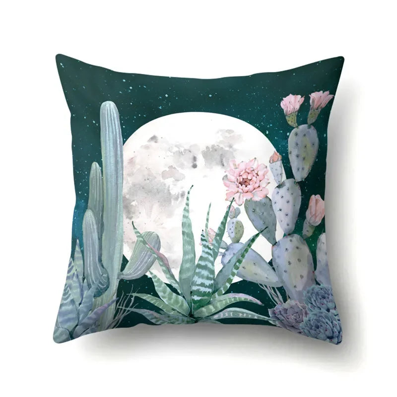 Axyaa Nordic Pineapple Cushion Cover - Geometric Throw Pillow for Sofa
