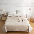 Axyaa Bubble Cotton Summer Quilt - Breathable & Machine Washable Bedding