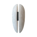 Axyaa Natural Marble Wall Sconce Decor Snowflake Art Indoor Lighting Hotel Villa