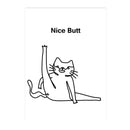Axyaa Abstract Humour Woman Canvas Print Wall Art Bathroom Decor