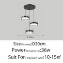 Axyaa Luxury Glass Strip Pendant Lights - Single & Triple Head Bar Suspension Lamp