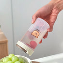 Axyaa Breakfast Cup with Handle, Microwave Safe Bento Box for Oatmeal, Nuts, Yogurt