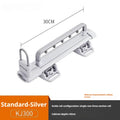 Axyaa Adjustable Telescopic Wardrobe Hanger Pull-Out Rail Rack & Trouser Organiser