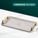 Axyaa Plastic Storage Racks for Drain Cups, Upside-down Plates, Teacups, and Cake Plate Tray