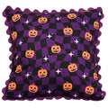 Axyaa Cute Pumpkin Print Cushion Cover Sofa Pillowcase Halloween Decor