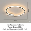 Axyaa LED Ceiling Lamp - Modern Home Room Lighting Fixture
