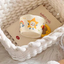 Axyaa Moon Handle Ceramic Mug: Hand-painted, Creative and Lovely Breakfast Cup for Gift