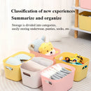 Axyaa Set of 10 Plastic Storage Boxes for Home Organization