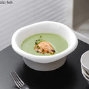 Axyaa Ceramic Edge Bowl Set for Serving, Soup, Salad, Fruit & Noodles