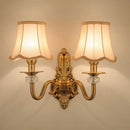 Axyaa European Copper Wall Lamp for Bedroom & Study Lighting