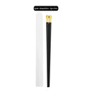 Axyaa Black Gold Sushi Chopstick Set with Storage Box