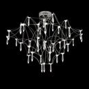 Axyaa Modern LED Crystal Star Lamp for Living Room Villa