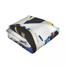 Axyaa Chase Elliott Halloween Blanket - Hair Comforter, Cute Design