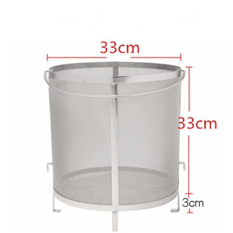 Axya Stainless Steel Brew Filter Basket Strainer - Homebrew Barware Tool