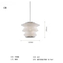Axyaa Stainless Steel Pendant Lights - Modern LED E27 Fixtures