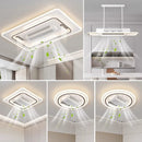 Axyaa Smart LED Ceiling Fan Light for Modern Home Decor, Remote Control Included