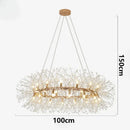 Axyaa LED Chandelier Pendant Light for Staircase and Living Room