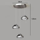 Axyaa Nordic Dining Room Pendant Light Chandelier for Indoor Living Room Decor