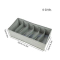 Axyaa Underwear Socks Pants Bra Storage Box Wardrobe Organizer for Home