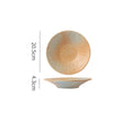 Axyaa Creative Ceramic Dinner Dessert Snack Sushi Steak Plates Vintage Specialty Tableware