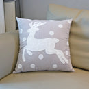 Embroidered Christmas Pillowcase Cojines by Axyaa for Living Room Sofa Decor
