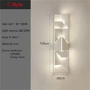Axyaa LED Wall Lamps for Bedroom Bedside Sconces - Artistic Indoor Lighting