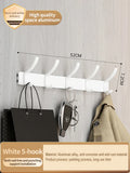 Axyaa Space Aluminum Wall Hook Hanger for Bathroom and Closet