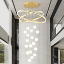Axyaa Nordic Chandeliers Dining Room Pendant Lights Ceiling Hanging Lamps Home Decor