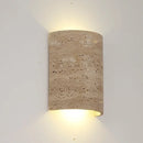 Axyaa Natural Stone Decor LED Wall Lamp for Home and Outdoor Lighting
