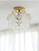 Axyaa Glass Shade Light Luxury Ceiling Lamp - Modern Minimalist Design