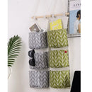 Axyaa Hanging Storage Organizer - 3 Pockets Waterproof Wall Mounted Closet Sundries Bag