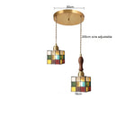 Axyaa Glass LED Hanging Light, Copper Socket, Modern Pendant Lamp