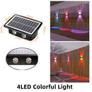Axyaa Solar Wall Lamp - Outdoor Waterproof Up/Down Lighting for Garden, Porch, Balcony
