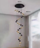 Axyaa LED Pendant Chandeliers for Modern Living and Dining Room Lighting