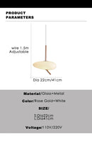 Axyaa Adjustable Touch Chandelier for Indoor Living Spaces