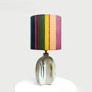 Axyaa Color Blocking Carambola Ceramics LED Table Lamp - Modern Home Lighting