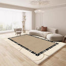 Axyaa Plush Soft Fluffy Modern Style Living Room Bedroom Carpet Rug