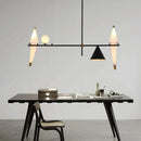 Axyaa Bird Decor LED Chandelier for Living Room, Bar, Restaurant - Minimalist Metal Pendant Lamp
