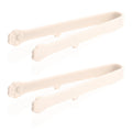 Axyaa 5.71inch Mini Silicone Serving Tongs for Kitchen, Coffee Bar, Tea Party