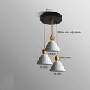 Axyaa Walnut Ceramic Nordic LED Pendant Lights: Modern Japanese Style for Home, Cafe, Restaurant.