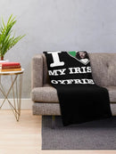 Hozier Irish Boyfriend Throw Blanket by Axyaa Hairys - Decorative Sofa Blanket