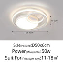 Axyaa LED Ceiling Lamp: Modern Nordic Style for Bedroom, Living Room, Dining Room