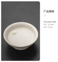 Axyaa Ceramic Heart Plate: Simple & Delicate Fruit, Snack, Chinese Tea Dish