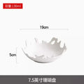 Axyaa High-End Sensory Dish Plate - Elegant Dessert & Hotel Tableware